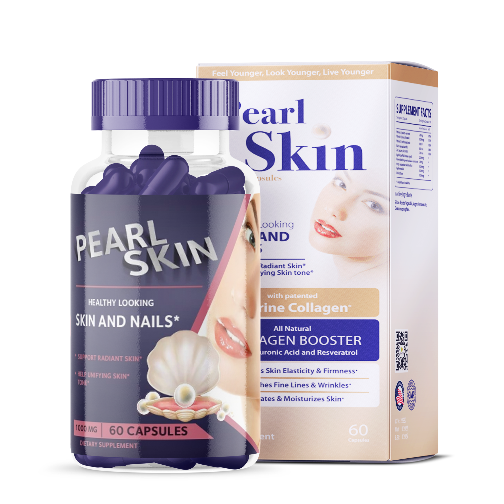 Pearl Skin 60 Capsules